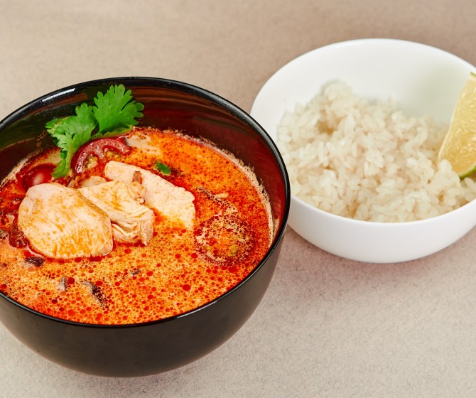 Том Ям с курицей